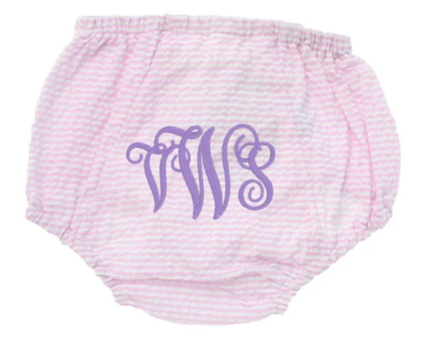 Seersucker Bloomers 0-6M